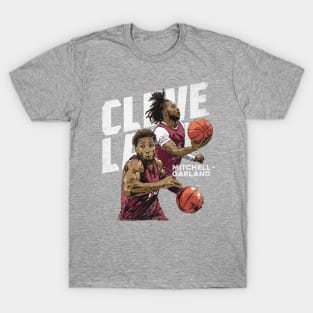 Donovan Mitchell & Darius Garland Cleveland Duo T-Shirt